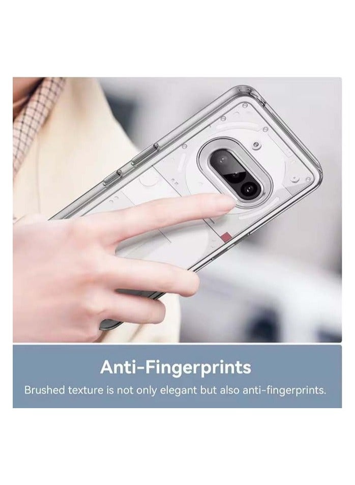 general Compatible with Nothing Phone 3a protective case and screen protector Tempered glass protective film Soft TPU transparent protective case Scratch-resistant 【1+2 pieces】 - Image 3