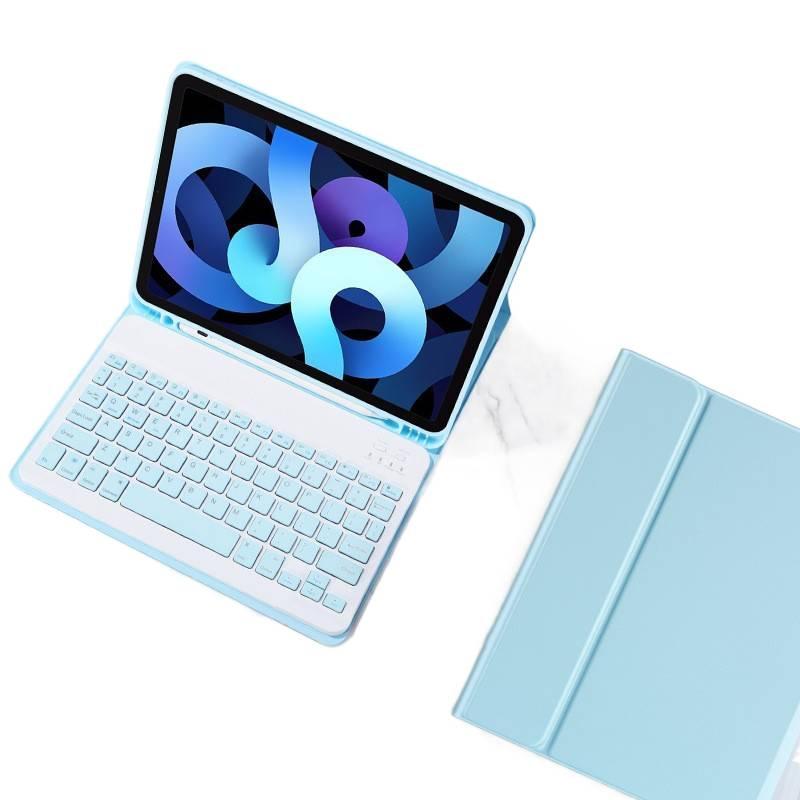 DGG Blue iPad Case Compatible with Multiple iPad Models with Pencil Holder - Image 1