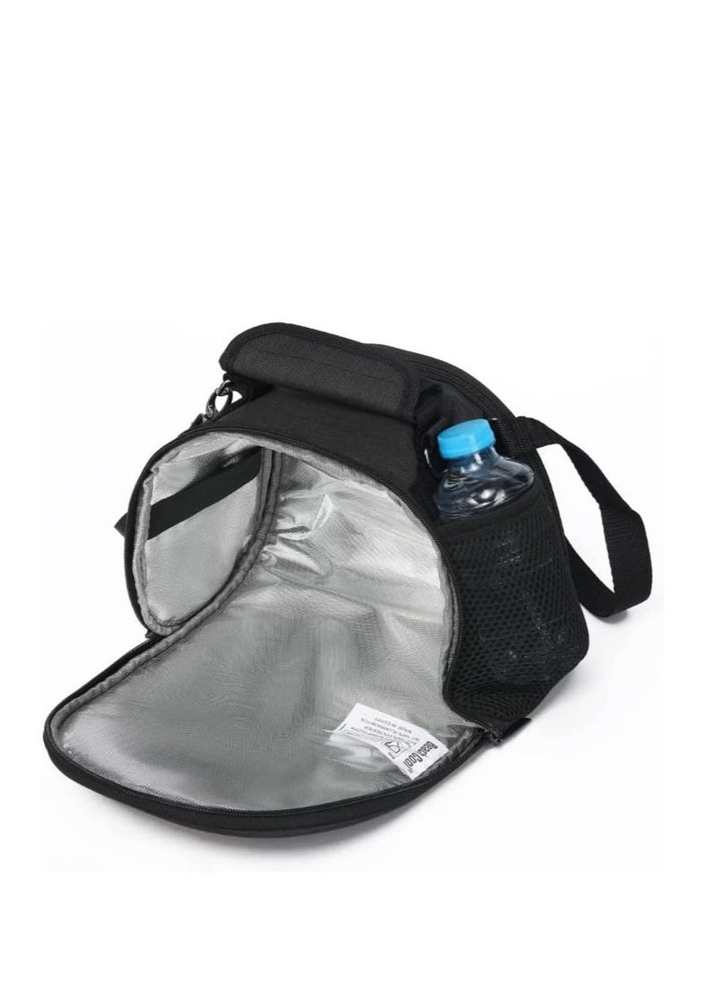 Beach Cool Hot and Cold Lunch Bag - Padded and High Quality Material - Adjustable Strap - 5L - Pink  - Image 2