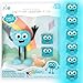 Glo Pals WaterActivated Bath Toy with 6 Reusable LightUp Cubes for Sensory Play Blair - Image 4
