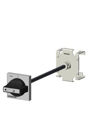 Siemens 3VJ90180HD11DOOR MOUNTED ROTARY OPERATOR STD VJ10 125X