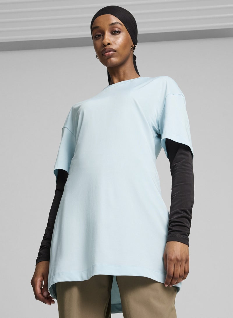 بوما تيشيرت تدريب للنساء Modest Oversized - Image 1