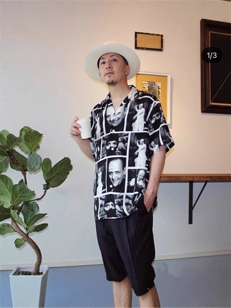 New Men'S Shirt Trendy Short Shirt 3D Funny Pattern Printed Short Sleeve Shirt Summer - Image 4