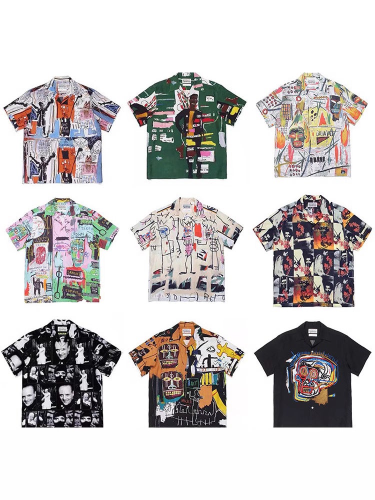 New Men'S Shirt Trendy Short Shirt 3D Funny Pattern Printed Short Sleeve Shirt Summer - Image 3