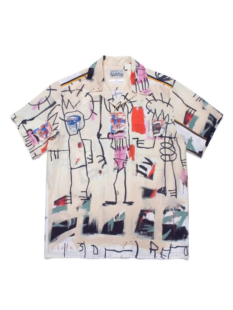 New Men'S Shirt Trendy Short Shirt 3D Funny Pattern Printed Short Sleeve Shirt Summer - Image 5