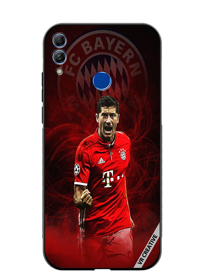 VR CREATIVE Protective Case Cover For Honor 10 Lite Lewandowski Design Multicolour