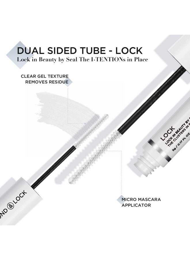 لاش فيو لاصق رموش قوي ولطيف ومريح للاستخدام طوال اليوم، خالٍ من اللاتكس ومناسب للعيون الحساسة، غراء رموش مقاوم للماء - Image 2