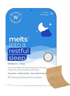 WELLBEING NUTRITION Melts Restful Sleep  30 Oral Strips  - Image 1