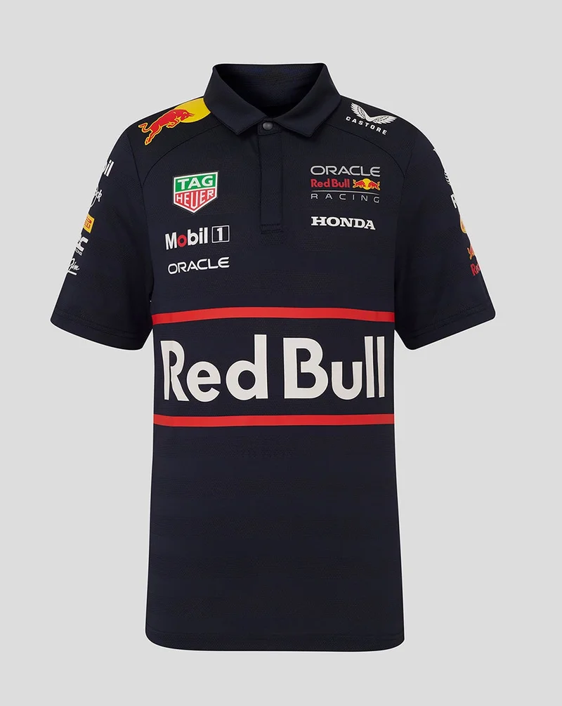 كاستور Oracle Red Bull Racing Junior Teamline Short Sleeve Polo Shirt