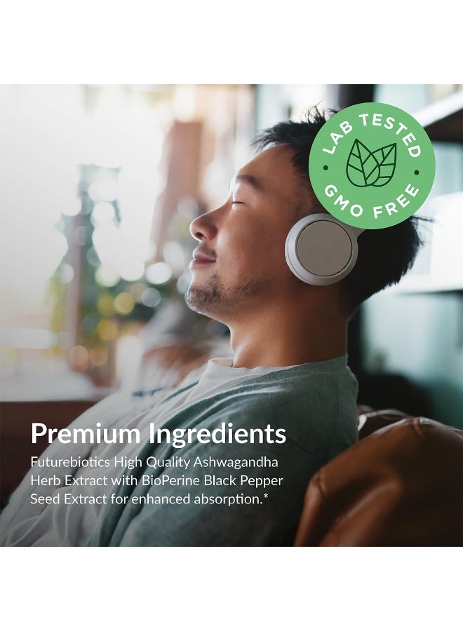 فيوتشر بايوتكس فيتشر بيوتيكس أشواغاندا القوة الإضافية مع بايوبيرين – 120 كبسولة نباتية – أعشاب أدابتوجين لدعم الطاقة والتركيز والتوازن اليومي – خالٍ من الغلوتين وفول الصويا وغير معدل وراثيًا - Image 4