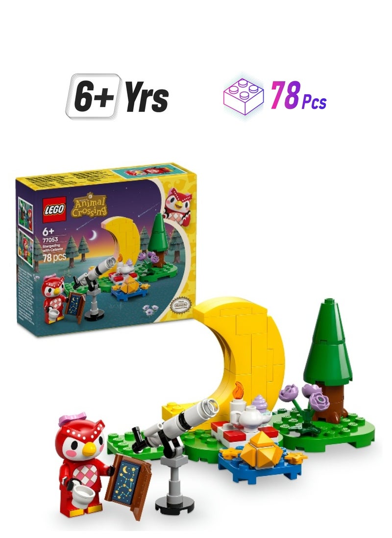 LEGO - LEGO Animal Crossing Stargazing with Celeste 77053 Building Set (78 Pieces) - Image 1