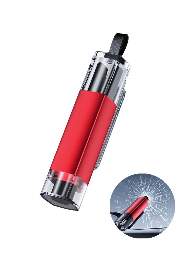 Fazza 2 IN 1 Safety Hammer, Emergency Car Escape Tool, Seat Belt Cutter， Car Glass Window Breaker, Portable Life-Saving Emergency Artifact, Hardened Carbon Steel Vehicle Safety Hammer, Auto Supplies  - Image 1