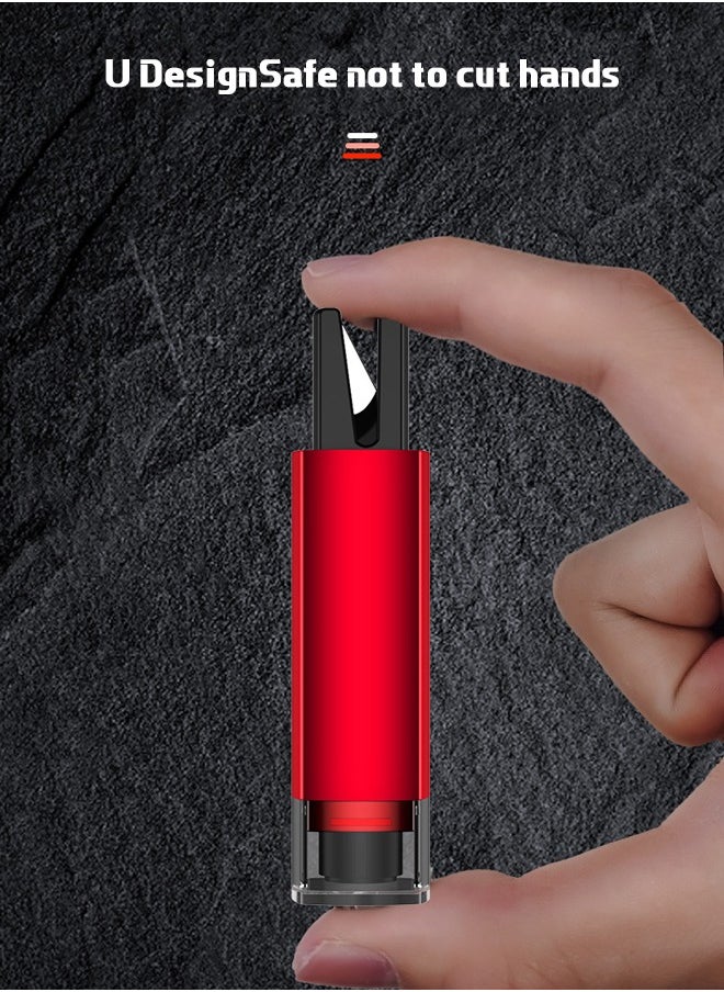 Fazza 2 IN 1 Safety Hammer, Emergency Car Escape Tool, Seat Belt Cutter， Car Glass Window Breaker, Portable Life-Saving Emergency Artifact, Hardened Carbon Steel Vehicle Safety Hammer, Auto Supplies  - Image 5