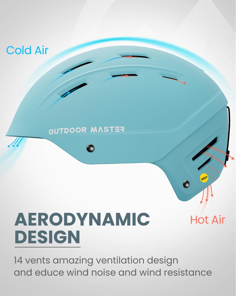 OutdoorMaster MIPS Ski Helmet - Kelvin II MIPS Snow Sport Helmet Snowboard Helmet for Men Women & Youth - Image 4