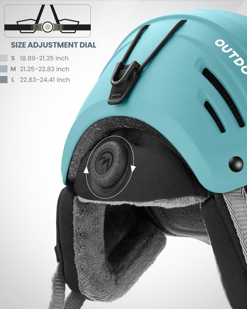 OutdoorMaster MIPS Ski Helmet - Kelvin II MIPS Snow Sport Helmet Snowboard Helmet for Men Women & Youth - Image 3