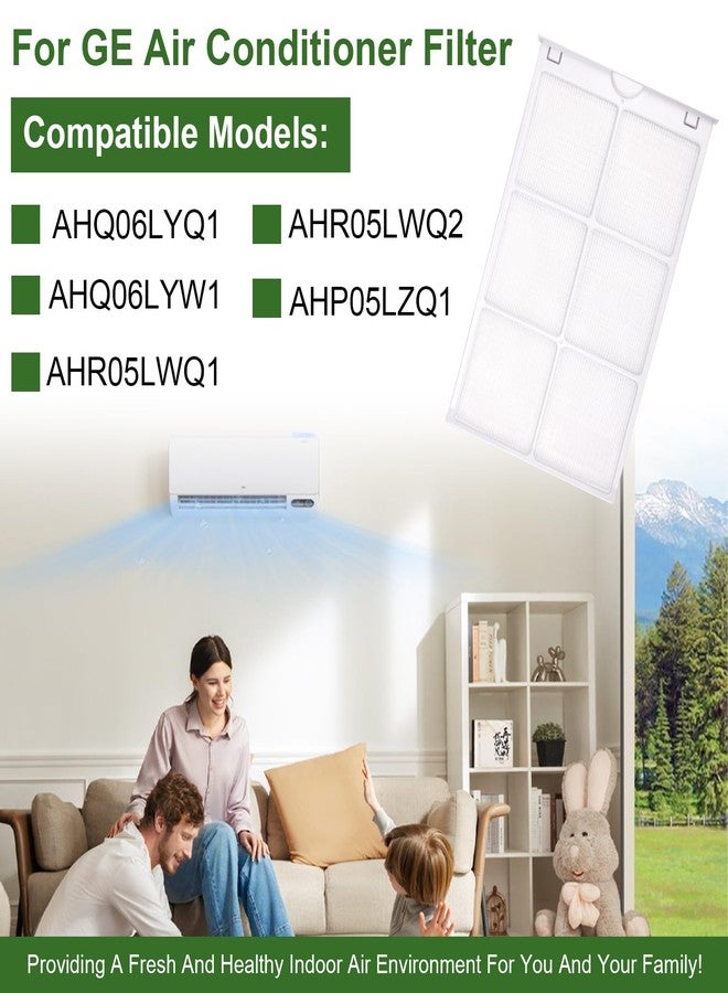 فلتر بديل لمكيف هواء نافذة جنرال إلكتريك WJ85X21746، بديل للأرقام AP6280063 و4588851 وA0010209471، مناسب لمكيفات هواء نافذة جنرال إلكتريك AHQ06LYQ1 وAHR05LWQ2 وAHQ06LYW1 وغيرها، قطع غيار مكيفات هواء جنرال إلكتريك - Image 2