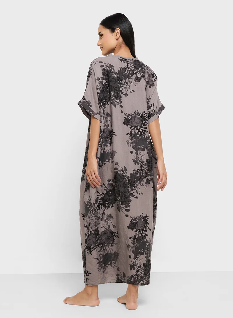خزانة Printed Nightdress