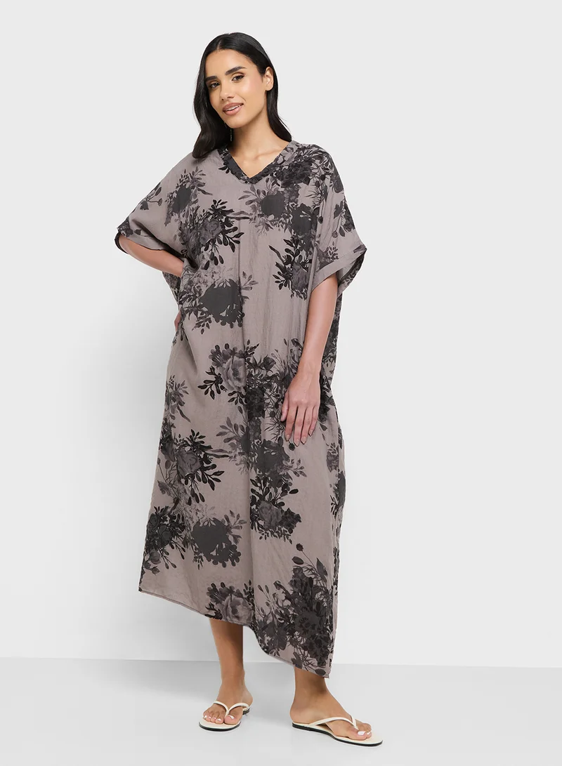 Khizana Printed Nightdress