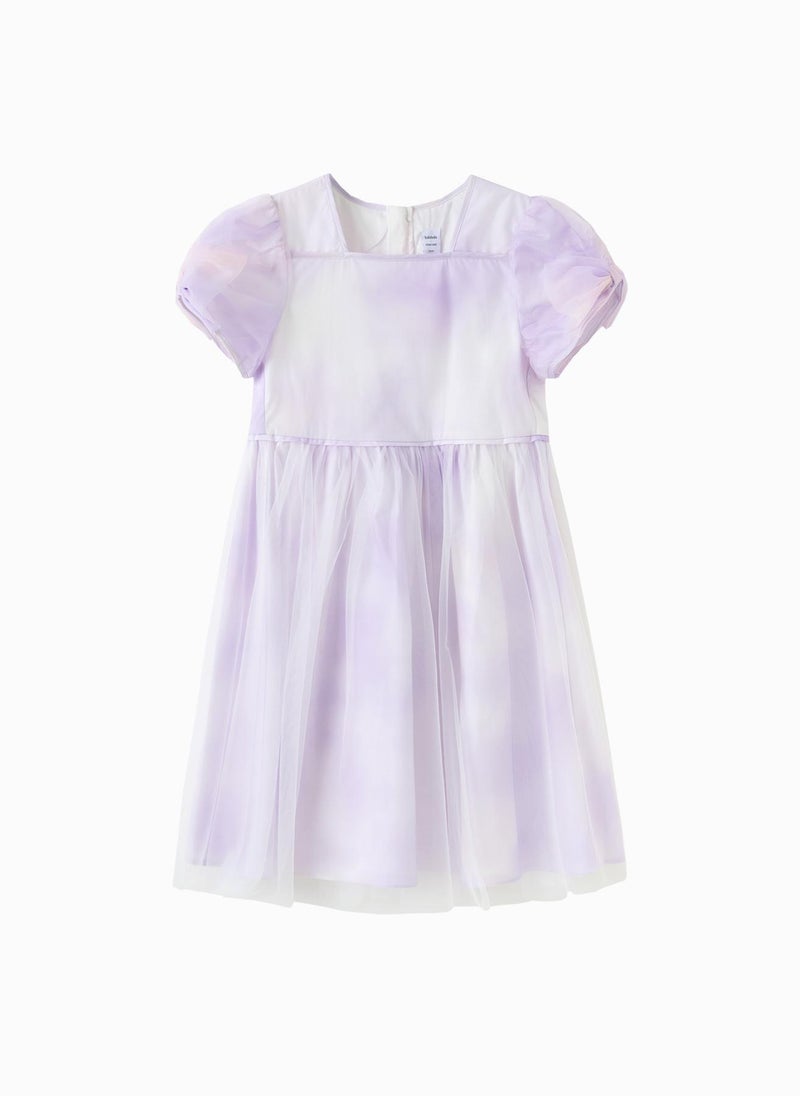 Balabala Tulle Overlay Dress - Image 1