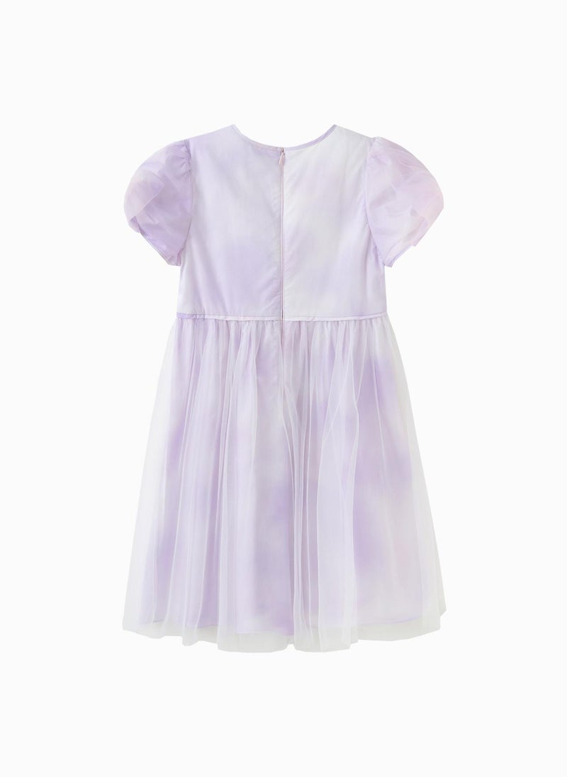 Balabala Tulle Overlay Dress - Image 2