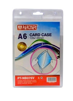A6 size transparent hard PVC used for documents up to 105 x 148mm Perfect for picture, certificate, drawing and more