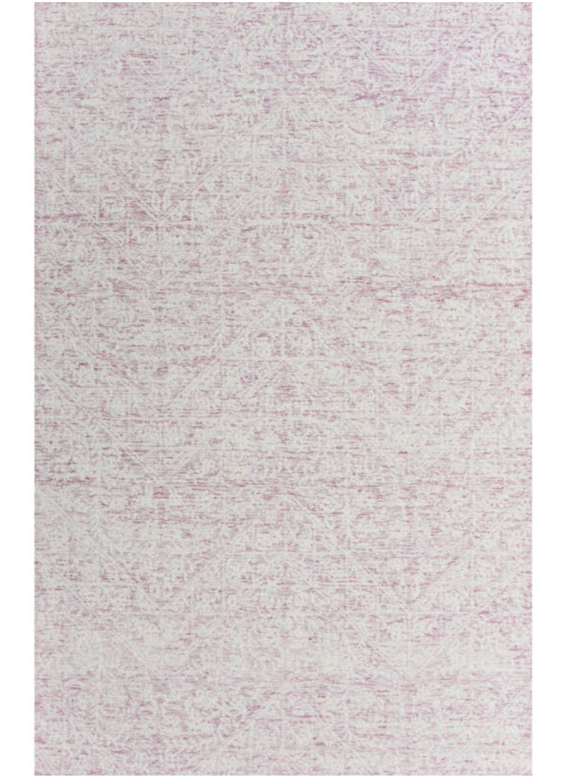 AURUM HOME AH035C Hand Tufted  Modern Area Rug  Indoor Living Dining Bedroom Room and Gallery Area Rugs Loop Cut Pile Wool, Rectangle  - Image 1