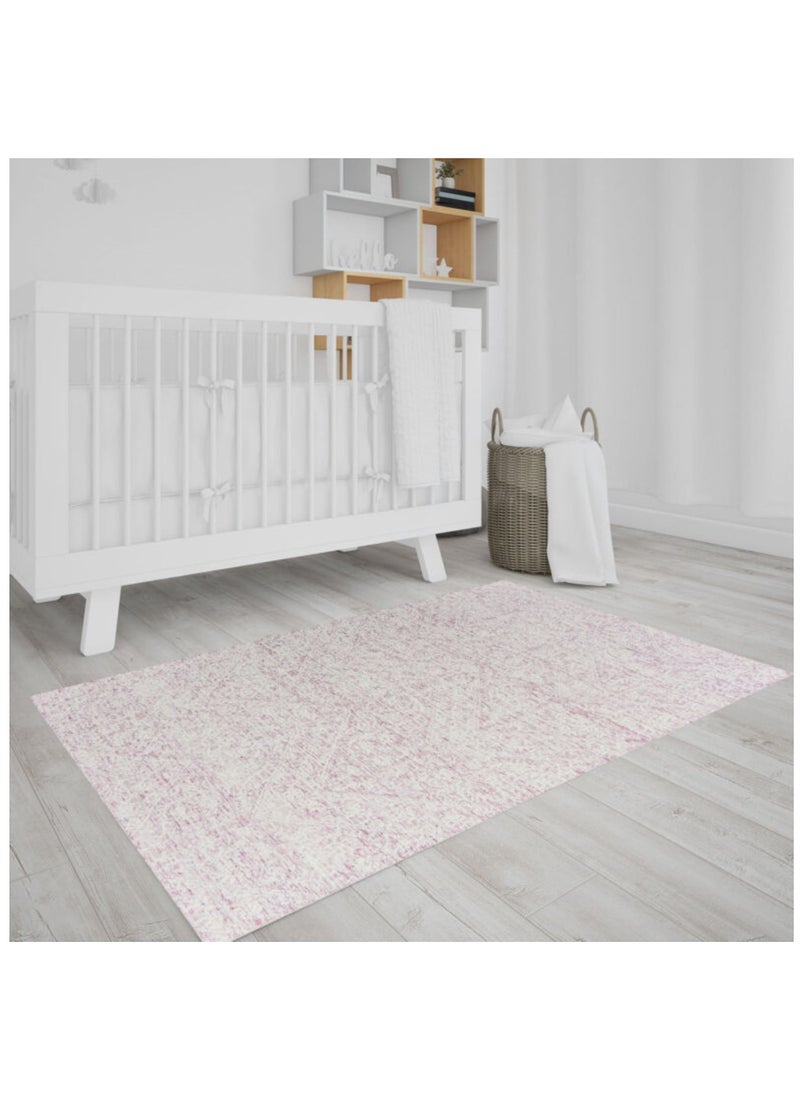 AURUM HOME AH035C Hand Tufted  Modern Area Rug  Indoor Living Dining Bedroom Room and Gallery Area Rugs Loop Cut Pile Wool, Rectangle  - Image 2