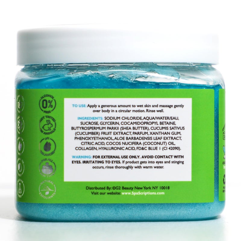 Spascriptions Body Scrubs 21 Oz (21 oz, Cucumber) - Image 2