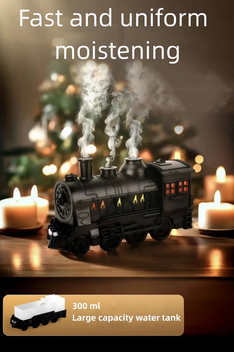 Vicalo Train Diffuser with Light Night, 300ml Train Humidifier for Essential Oils, Large Room Aromatherapy Diffuser, Ultrasonic Cool Mist Humidifier Auto Off for Office Bedroom  - Image 3