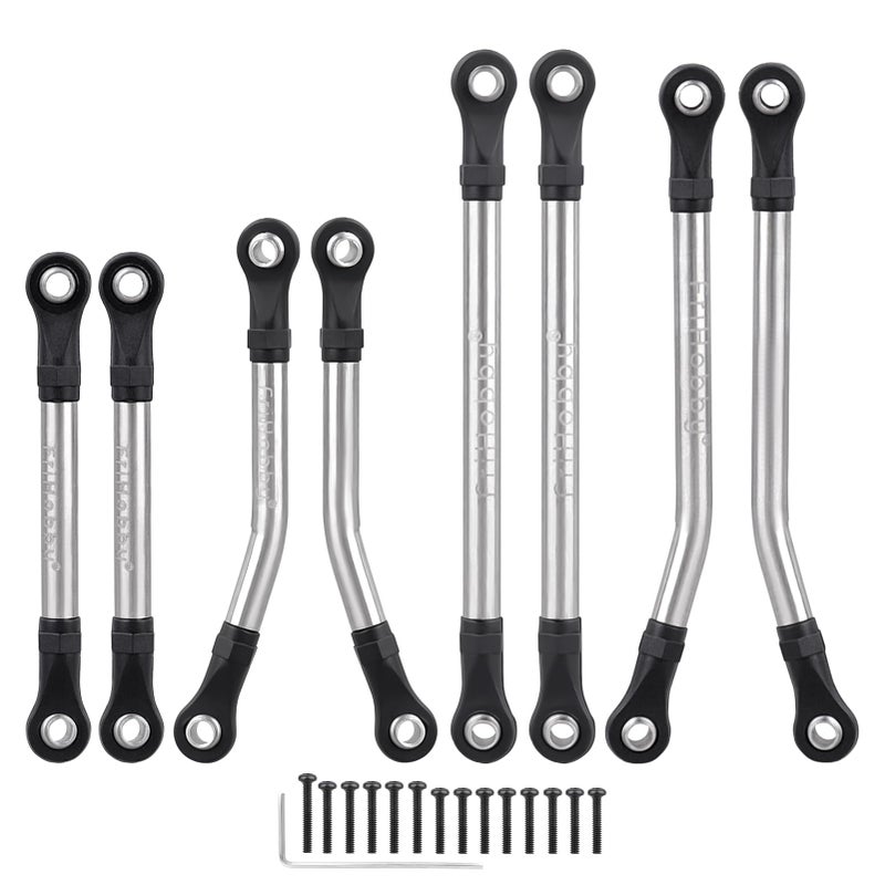 FriHobby High Clearance Link Set Steel Lift Kit 50g for Traxxas TRX4M Defender Bronco Chassis Upgrades 118 RC Crawler Accessories 8PCS - Image 3