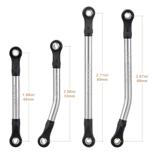 FriHobby High Clearance Link Set Steel Lift Kit 50g for Traxxas TRX4M Defender Bronco Chassis Upgrades 118 RC Crawler Accessories 8PCS - Image 5
