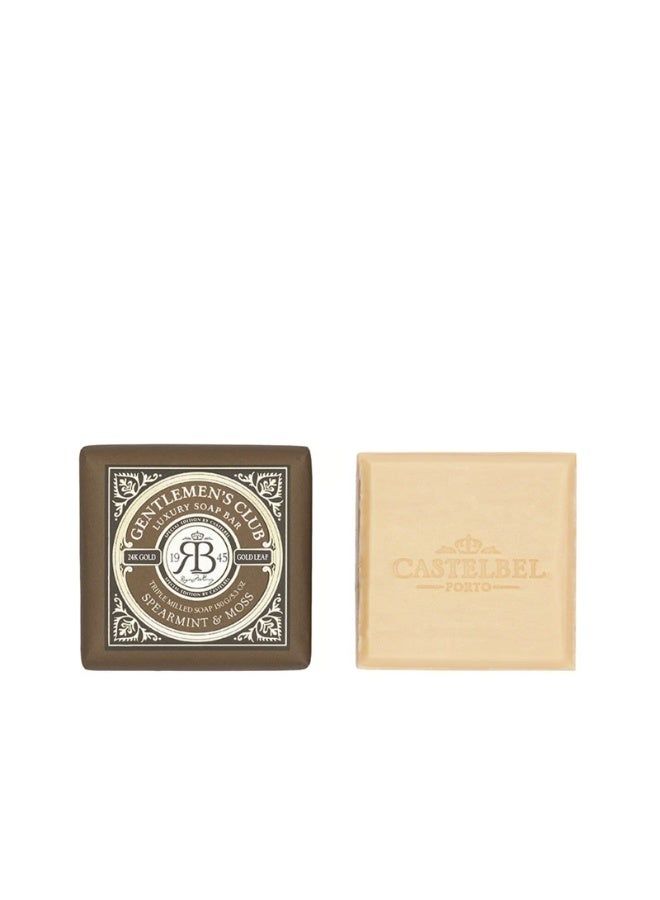 Castelbel Gentlemen's Club Spearmint & Moss Soap Bar 150g - Image 1