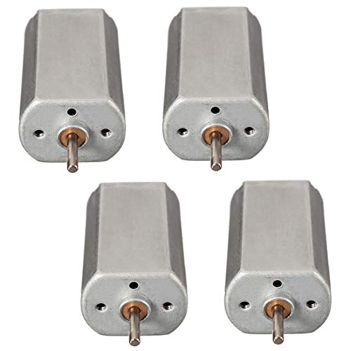 Kit4Curious Metal 4Pcs 3-9V High Speed 24000Rpm Dc Motor For Diy Experiments- Multi Color - Image 2