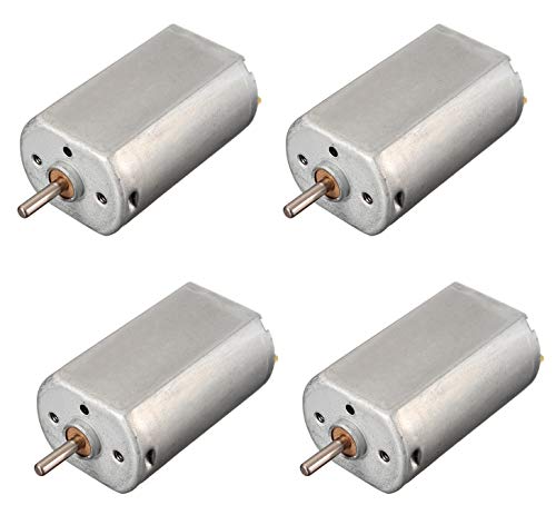 Kit4Curious Metal 4Pcs 3-9V High Speed 24000Rpm Dc Motor For Diy Experiments- Multi Color - Image 5