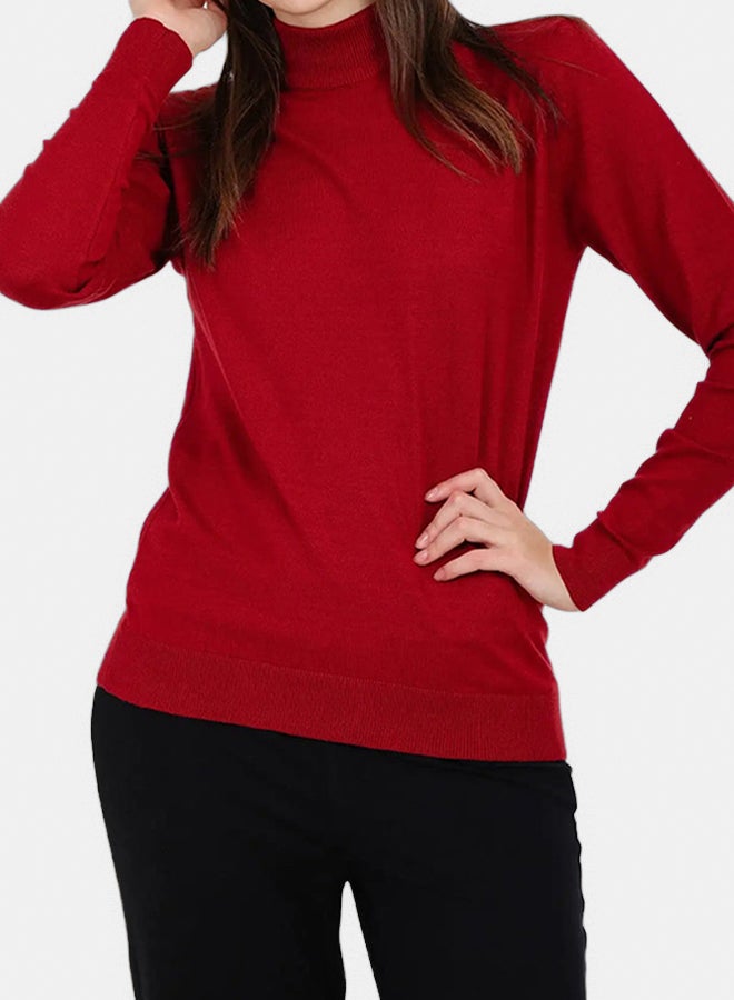 Carina Slim Fit High Neck Pullover - Image 1