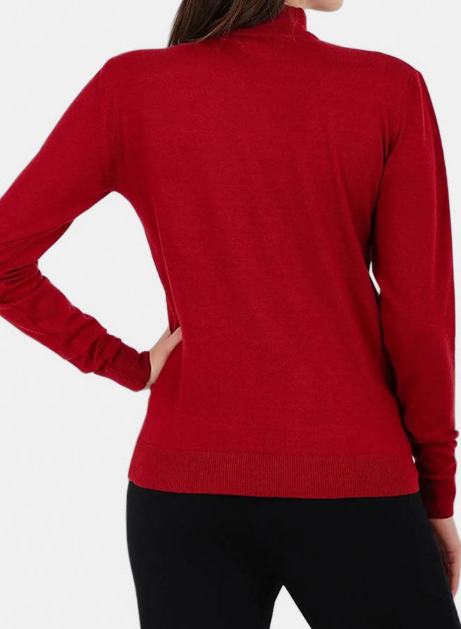 Carina Slim Fit High Neck Pullover - Image 4