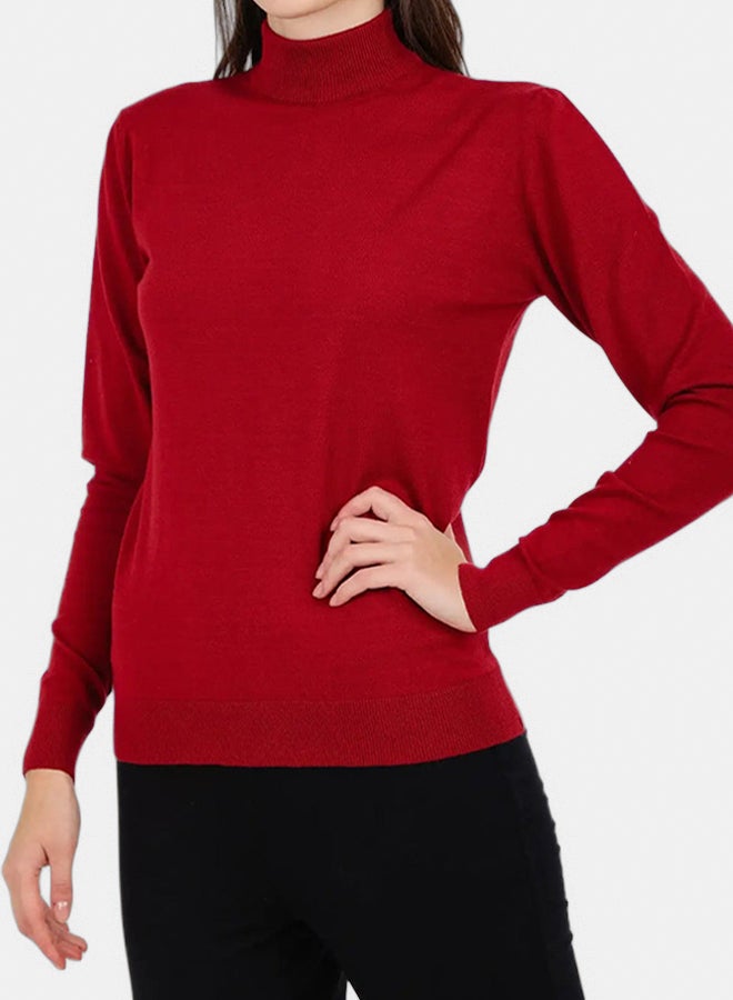 Carina Slim Fit High Neck Pullover - Image 2