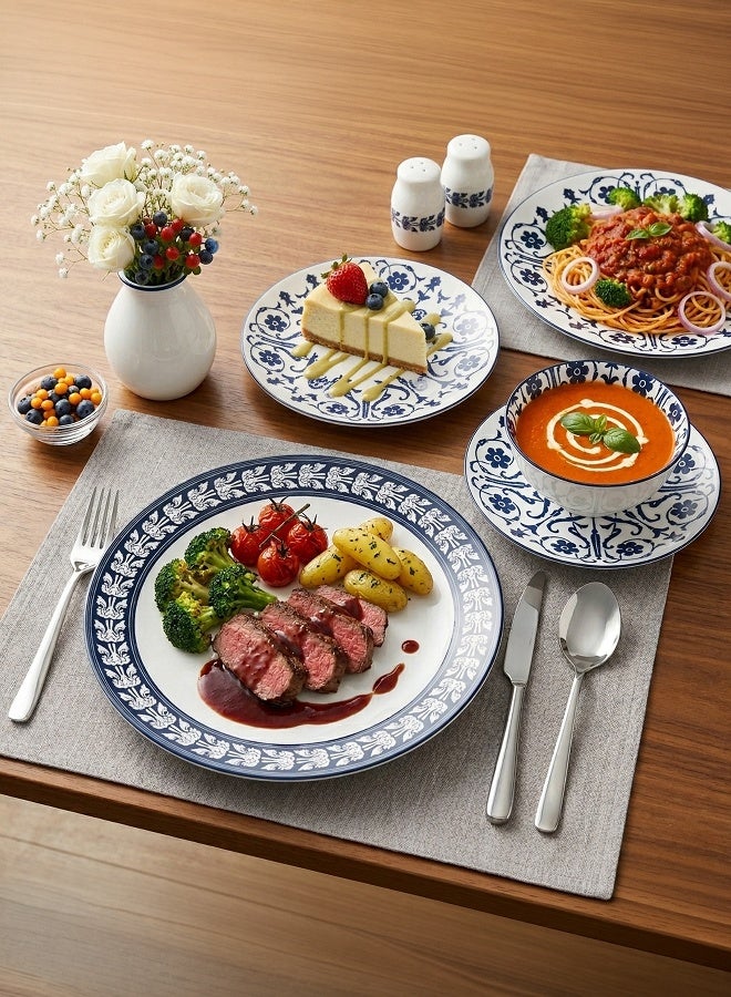 Shallow Serving Bowl Set – 3PCS Square 14cm Porcelain & New Bone China Bowls with Metal Stand for Dates, Sweets, Eid & Family Gatherings - Image 5