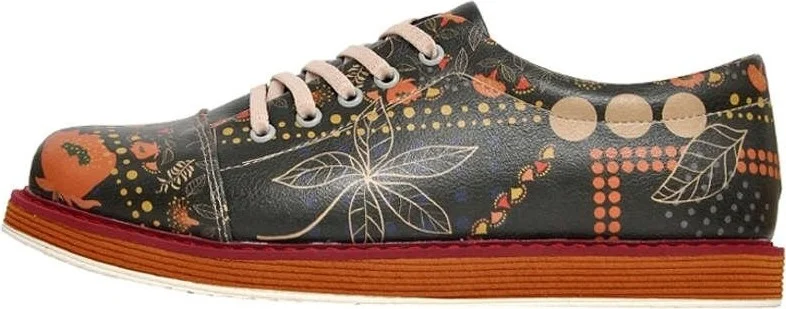 Dogo Dots&Leaves / Design Printed Vegan / Broke-s Women's Shoes