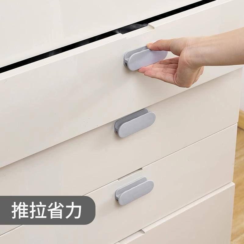 Balcony Door Handles - Instant Drilling Installation, Can Be Used on Windows, Drawers and Cabinets, (Pack of 2) (3) - Image 2