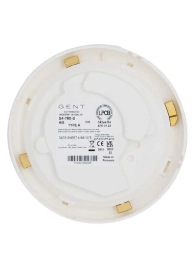 Gent by Honeywell - S4 Heat Detector with Sounder, S4-780 - Image 2