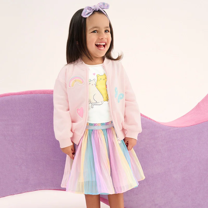 كول كلوب تنورة بوليستر وردي فاتح