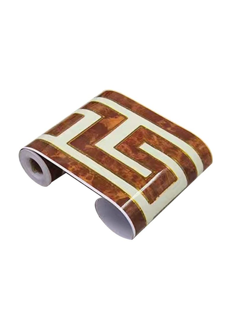 Self Adhesive Peel and Stick Wallpaper Border,PVC Wallpaper Border,Self-Adhesive Marble Wallpaper,Peel and Stick Glossy Marble Contact Paper,for Living Room,Kitchen,Bedroom,Restrooms