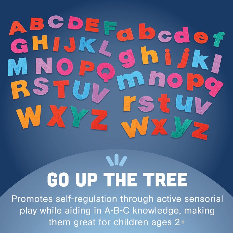 Constructive Playthings Tree and Letters Props for "Chicka Chicka Boom Boom" Children's Book, 10" H Plush Tree with 26 Lowercase and 26 Uppercase Letters for Kids Ages 2+ - Image 5