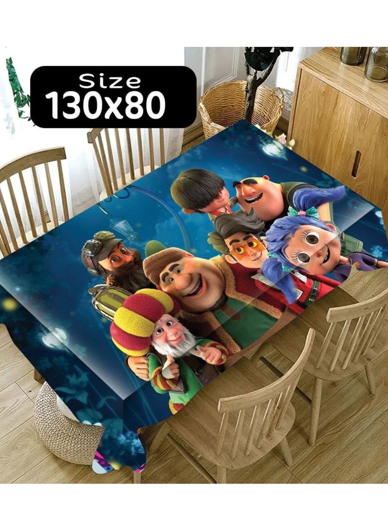 Generic - Ramadan dining tablecloth, heavy leather, artistic Ramadan Kareem table, size 80*130 cm - Image 1