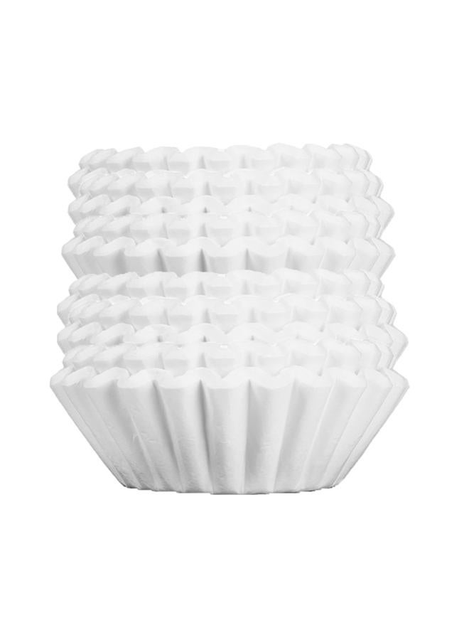 Big Joe Large Coffee Filters (500 Count), Premium Quality, (9 ¾ Inch x 4 ¼ Inch) also compatible with most 12-cup Home & Commercial Machines, Made in USA, Tall Walled, Biodegradable. - Image 1