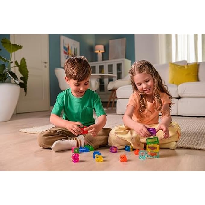 Jelly Blox GOLIATH MY PETS AND ME, 20 PIECE TODDLER & PRESCHOOL BUILDING BLOCKS, OUCH-FREE TACTILE & SENSORY PLAY FIDGET TOY, STACKABLE, SQUISHABLE & STRETCHABLE BLOCKS FOR BOYS & GIRLS AGED 2+ - Image 3