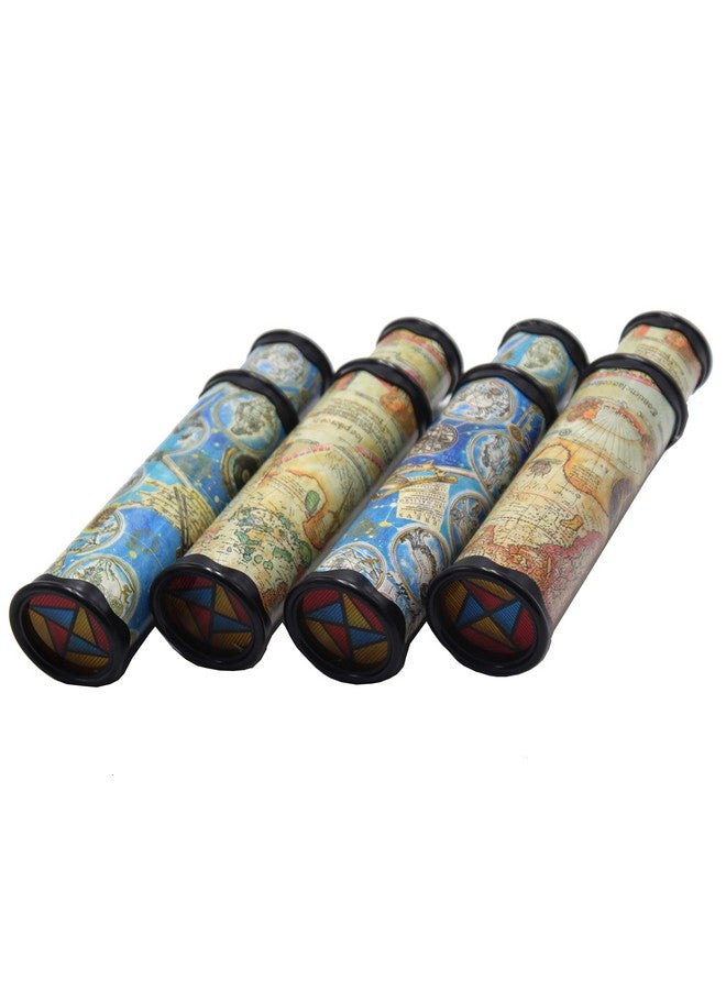 FIVOENDAR Magic Kaleidoscope, 4 Pack for Kids Adults 3D Mirror Lens Kaleidoscope Party Favors Stretchable Long Classic Kaleidoscope Toy Educational Science Developmental Toy (Two Colors) - Image 2