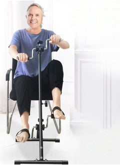 XiuWoo Pedal Exerciser Bike Hand Arm Leg and Knee Peddler Adjustable Fitness Equipment for Seniors, Elderly Home Pedal Exercise Bike for Total Body  - Image 1
