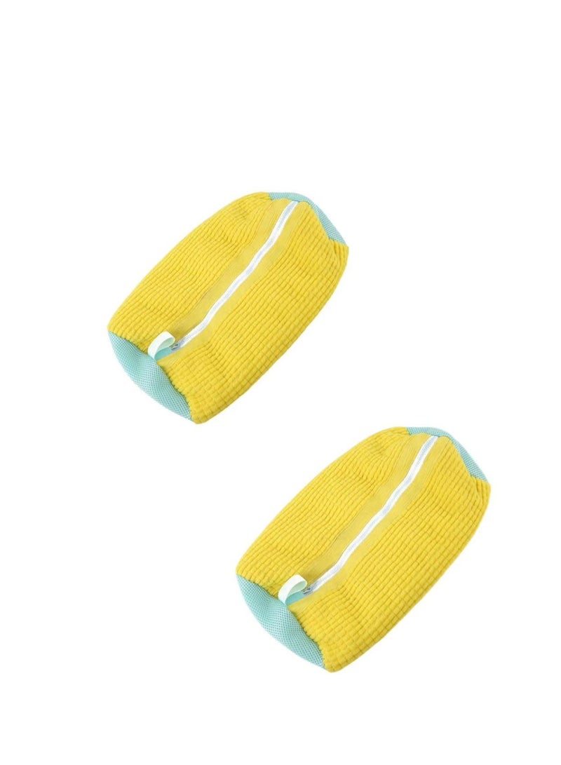 DIOTTI Shoe Cleaning Bag – 2-Pack Washing Machine Shoe Laundry Bags, Reusable Mesh Shoe Bags for Washing Sneakers & Trainers - Image 1